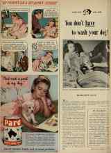 Better Homes & Gardens May 1948 Magazine Article: You don't have to wash your dog!