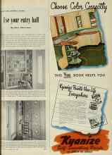 Better Homes & Gardens May 1948 Magazine Article: Use your entry hall