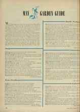 Better Homes & Gardens May 1948 Magazine Article: MAY GARDEN GUIDE