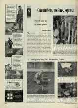 Better Homes & Gardens May 1948 Magazine Article: Cucumbers, melons, squash
