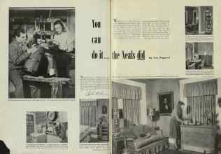 Better Homes & Gardens May 1948 Magazine Article: Yon can do it . . . the Neals did