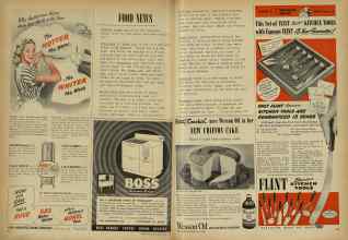 Better Homes & Gardens May 1948 Magazine Article: FOOD NEWS