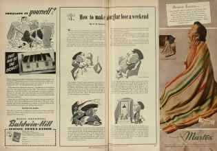 Better Homes & Gardens May 1948 Magazine Article: How to make a burglar lose a weekend