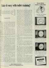Better Homes & Gardens June 1948 Magazine Article: Take it easy with toilet training!