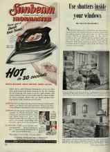 Better Homes & Gardens June 1948 Magazine Article: Use shutters inside your windows