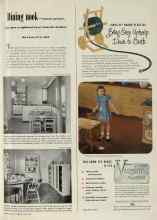 Better Homes & Gardens June 1948 Magazine Article: Dining nook