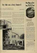 Better Homes & Gardens June 1948 Magazine Article: Try this on a boxy house-I