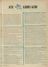 Better Homes & Gardens June 1948 Magazine Article: JUNE GARDEN GUIDE