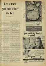 Better Homes & Gardens June 1948 Magazine Article: How to teach your child to love the dark.