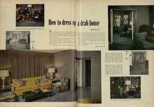 Better Homes & Gardens June 1948 Magazine Article: How to dress up a drab house