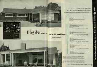Better Homes & Gardens June 1948 Magazine Article: 12 big ideas work for you in this small house