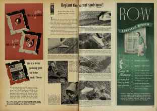 Better Homes & Gardens June 1948 Magazine Article: Replant those vacant spots now!