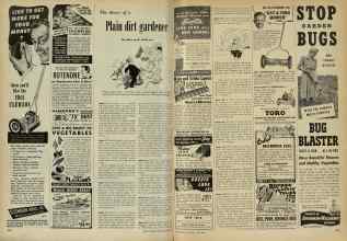 Better Homes & Gardens June 1948 Magazine Article: The diary of a Plain dirt gardener