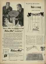 Better Homes & Gardens July 1948 Magazine Article: Make a swag