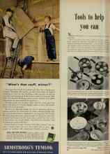 Better Homes & Gardens July 1948 Magazine Article: Tools to help you can