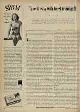 Better Homes & Gardens July 1948 Magazine Article: Take it easy with toilet training-II