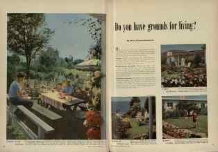 Better Homes & Gardens July 1948 Magazine Article: Do you have grounds for living?