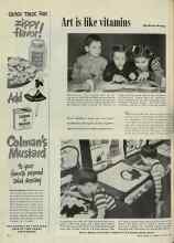 Better Homes & Gardens August 1948 Magazine Article: Art is like vitamins