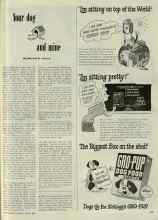 Better Homes & Gardens August 1948 Magazine Article: Your dog and mine
