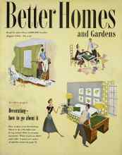 Better Homes & Gardens August 1948 Magazine Cover