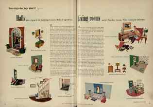 Better Homes & Gardens August 1948 Magazine Article: Page 54