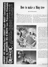Better Homes & Gardens September 1948 Magazine Article: How to make a Ming tree