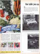 Better Homes & Gardens September 1948 Magazine Article: CRUSHED ICE