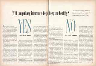 Better Homes & Gardens September 1948 Magazine Article: Will compulsory insurance help keep you healthy?