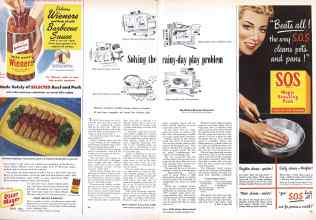 Better Homes & Gardens September 1948 Magazine Article: Solving the rainy-day play problem