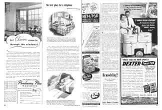 Better Homes & Gardens September 1948 Magazine Article: Page 186