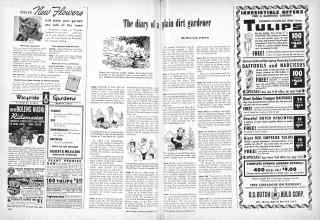 Better Homes & Gardens September 1948 Magazine Article: The diary of a plain dirt gardener