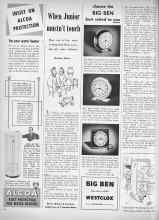 Better Homes & Gardens October 1948 Magazine Article: When Junior mustn't touch