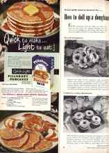 Better Homes & Gardens October 1948 Magazine Article: How to doll up a doughnut