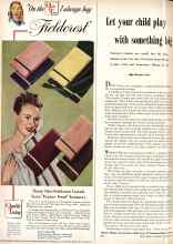 Better Homes & Gardens October 1948 Magazine Article: Let your child play with something big