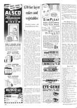 Better Homes & Gardens October 1948 Magazine Article: $70 for layer cakes and vegetables