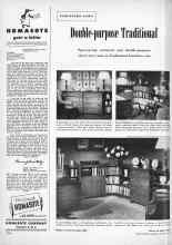 Better Homes & Gardens October 1948 Magazine Article: Double-purpose Traditional