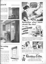 Better Homes & Gardens October 1948 Magazine Article: Home furnishings answers