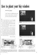Better Homes & Gardens October 1948 Magazine Article: How to plant four big window