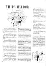 Better Homes & Gardens October 1948 Magazine Article: THE MAN NEXT DOOR