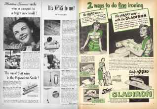 Better Homes & Gardens October 1948 Magazine Article: Page 6