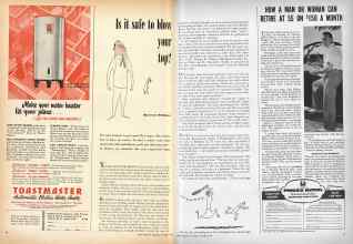 Better Homes & Gardens October 1948 Magazine Article: Is it sate to blow Your top?