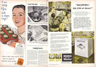 Better Homes & Gardens October 1948 Magazine Article: Page 122