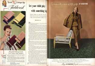 Better Homes & Gardens October 1948 Magazine Article: Page 136