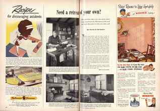 Better Homes & Gardens October 1948 Magazine Article: Need a retreat of your own?