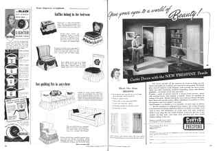 Better Homes & Gardens October 1948 Magazine Article: Page 182
