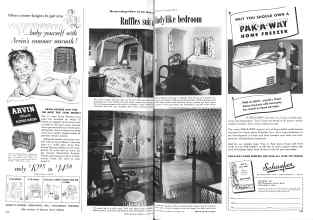 Better Homes & Gardens October 1948 Magazine Article: Page 208