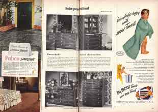 Better Homes & Gardens October 1948 Magazine Article: Page 226