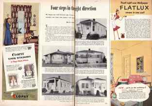 Better Homes & Gardens October 1948 Magazine Article: Four steps in the right direction