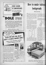 Better Homes & Gardens November 1948 Magazine Article: How to make tailored bedspreads