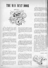 Better Homes & Gardens November 1948 Magazine Article: THE MAN NEXT DOOR